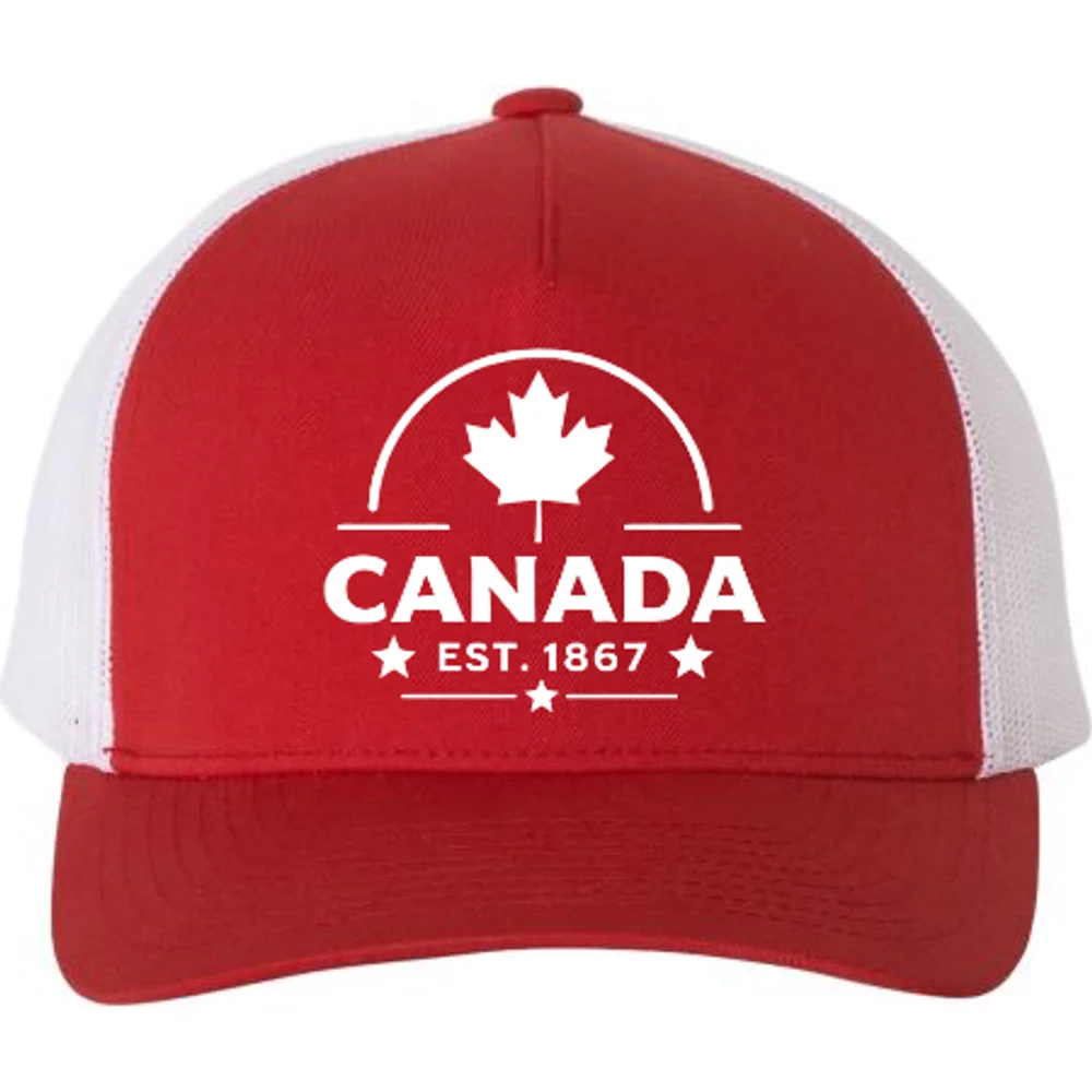 Canada Cap — Red — front view