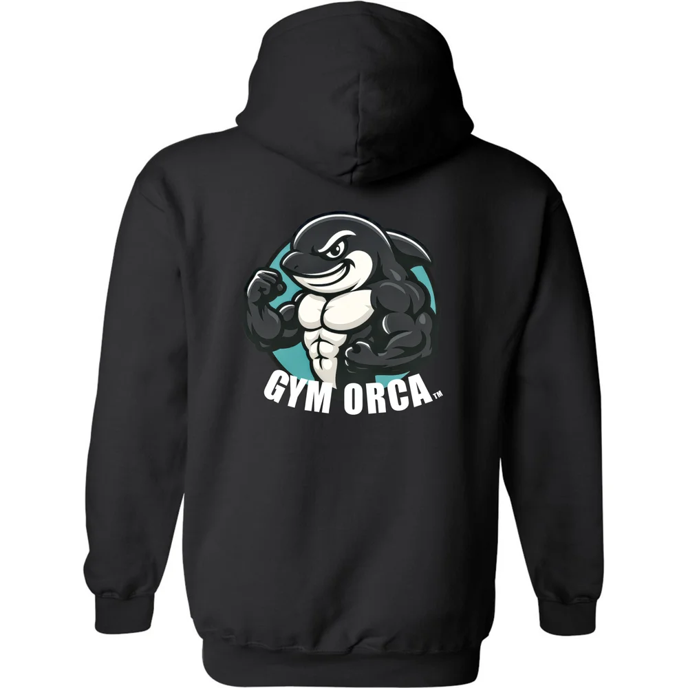Orca Heavyweight Hoodie — back view